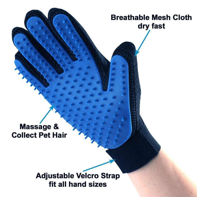 Rubber Bath Brush Glove