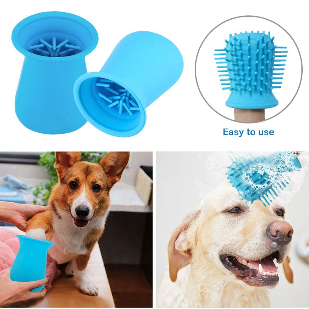 Portable Silicone Paw Cleaner Cup